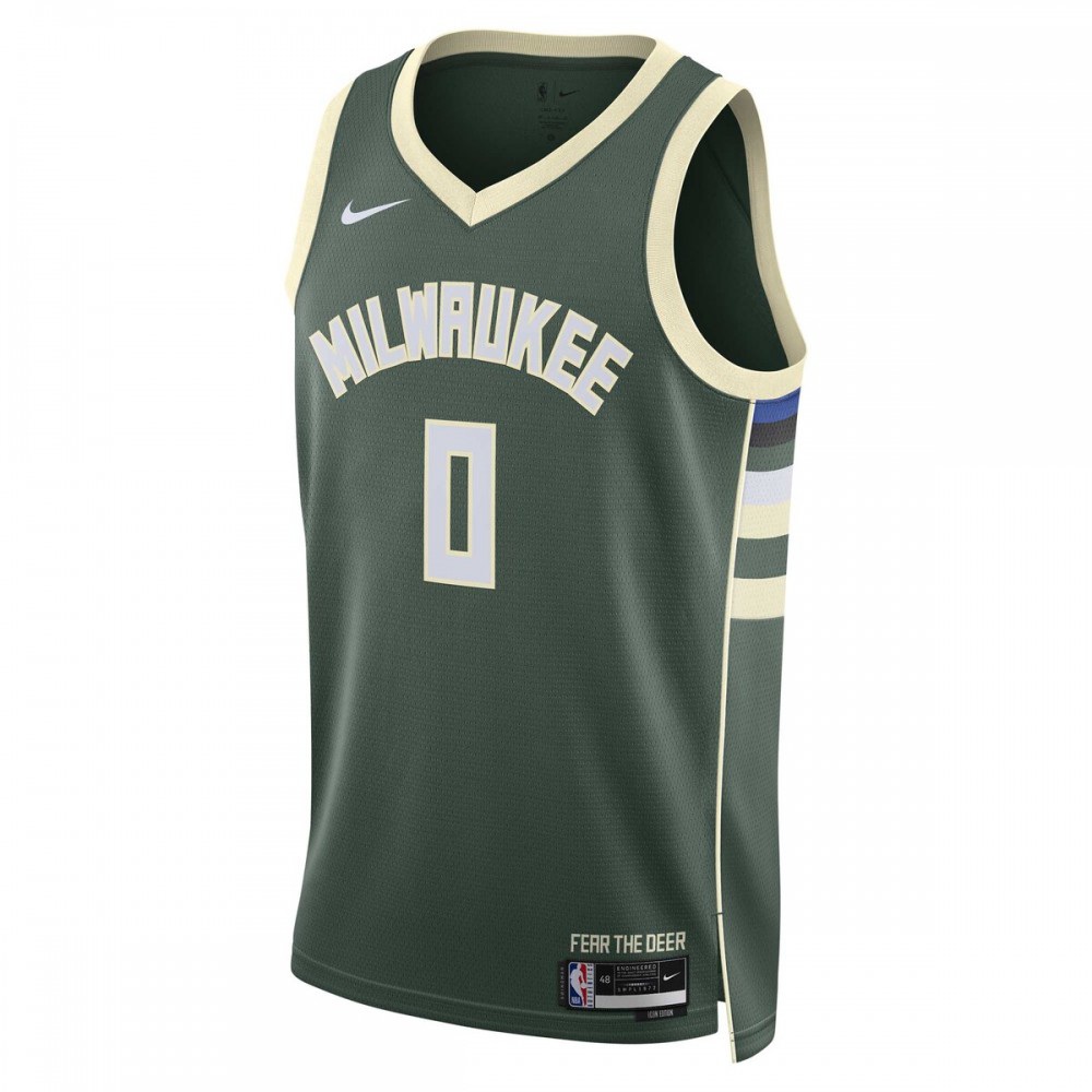 Damian Lillard Milwaukee Bucks Unisex Swingman Jersey - Icon Edition - Hunter Green-Pro Kit Vault | Brand New 26/27 Sports Jerseys